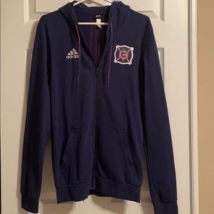 Men’s Adidas MLS Chicago Fire Jacket